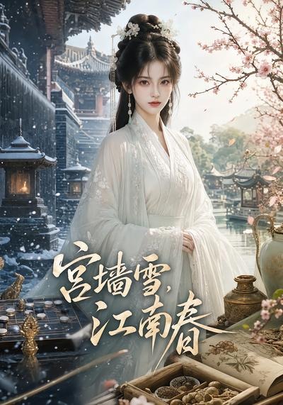 宫墙雪,江南春